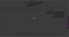 Desktop Screenshot of immobilien-andrea-asbach.de